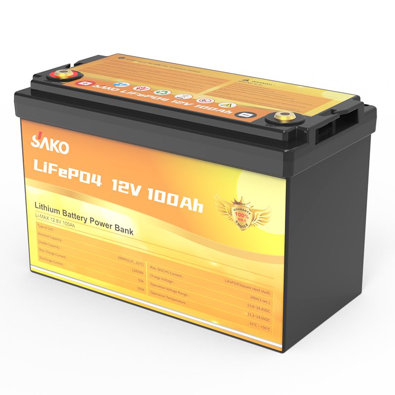 12V 100A  Lithium Battery Pack to Replace Lead Acid Battery