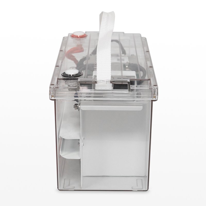 Li-Max 12.8v 100ah LiFePO4 battery transparent model – Image 6