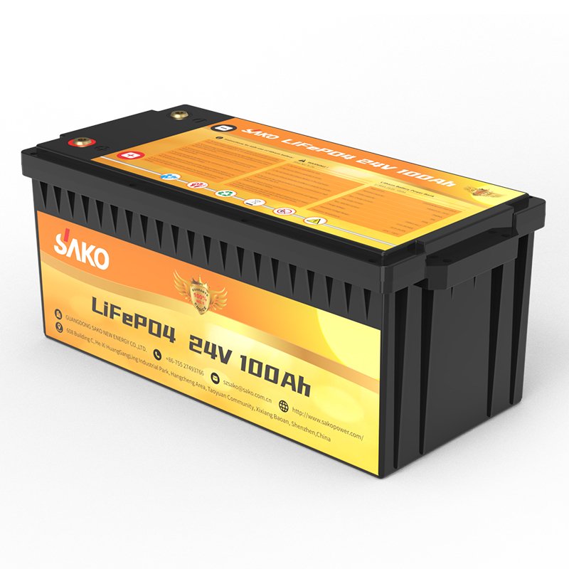 24V 100A  Lithium Battery Pack to Replace Lead Acid Battery
