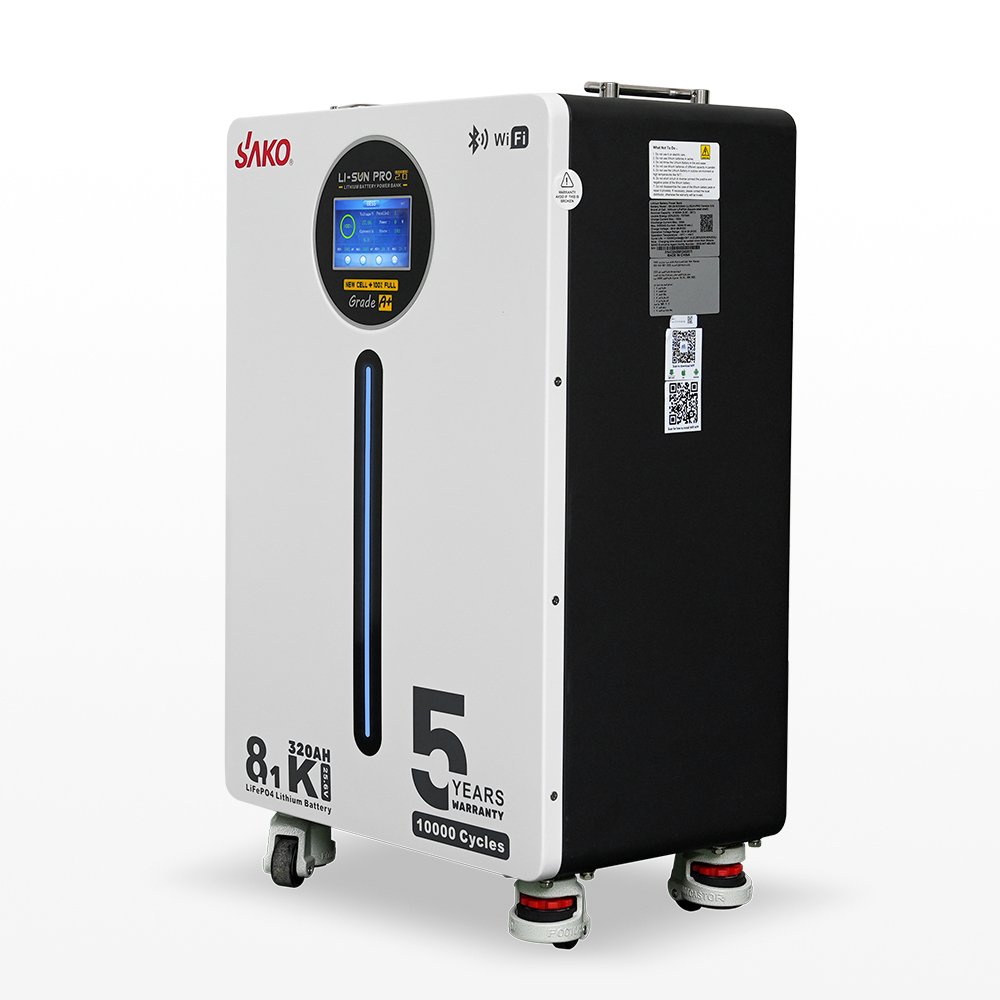 SAKO Li-Sun Pro Lithium Battery Pack 25.6V320Ah