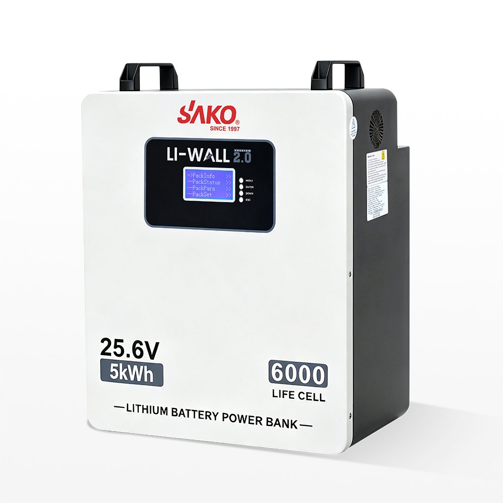 SAKO Li-wall  Lithium Battery Pack 25.6V200Ah