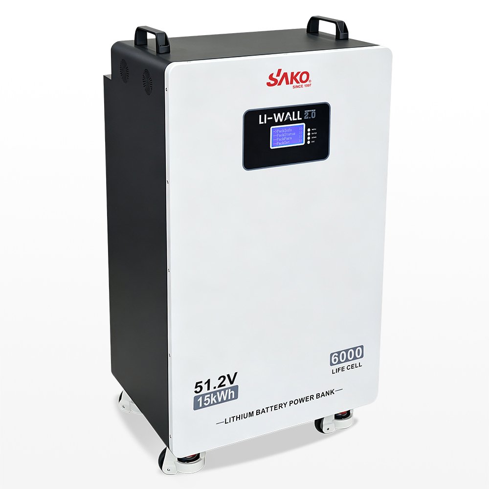 SAKO Li-wall Lithium Battery Pack 51.2V300Ah – Image 3