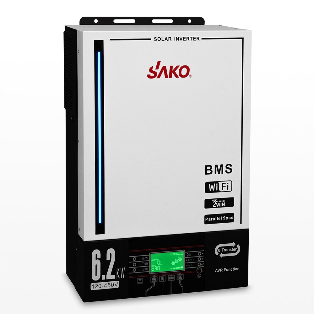 SUNPOLO-KING 6.2KW Off Grid MPPT Solar inverter – Image 3