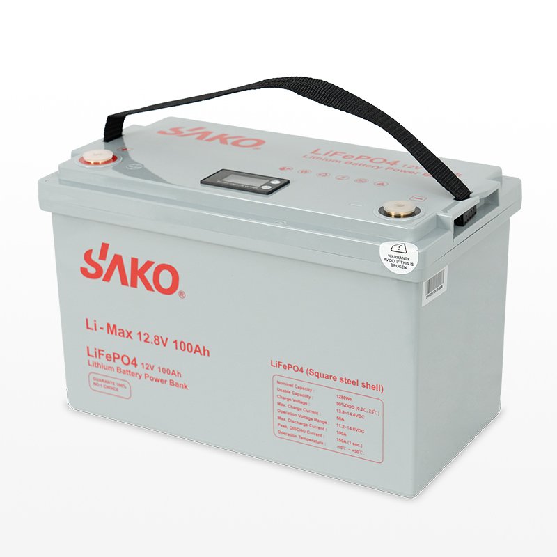 Li-Max Series 12.8v 100ah LiFePO4 battery