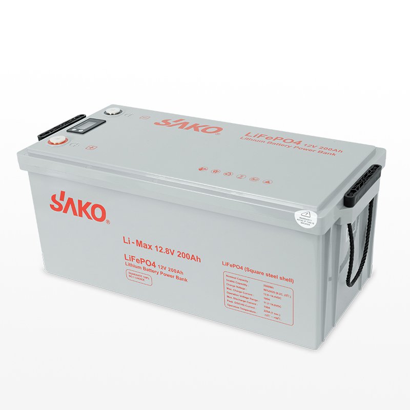 Li-Max Series 12.8v 200ah LiFePO4 battery